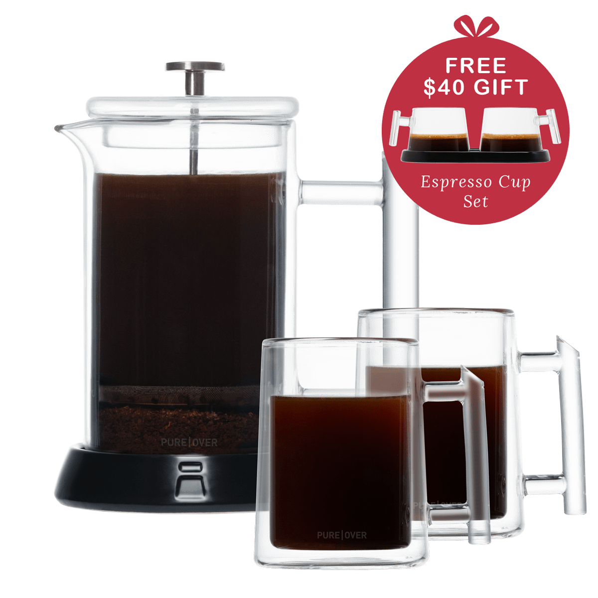 The French Press - Pure Over - PO-FP-B
