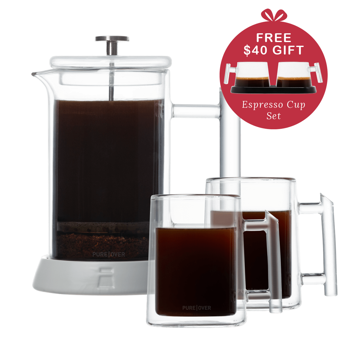 The French Press - Pure Over - PO-FP-B