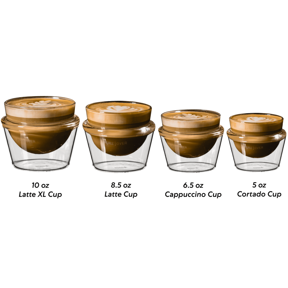 Latte Cups - Pure Over - PO-MDCS