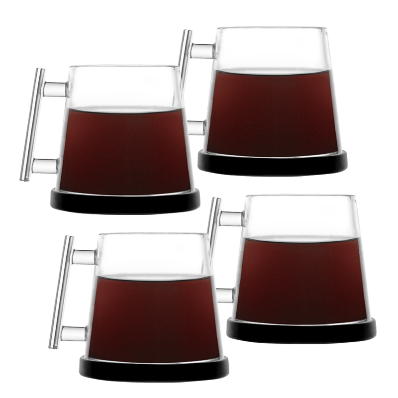 Signature Mug - Pure Over - Signature Mug Black - Set of 4