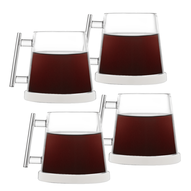 Signature Mug - Pure Over - Signature Mug White - Set of 4