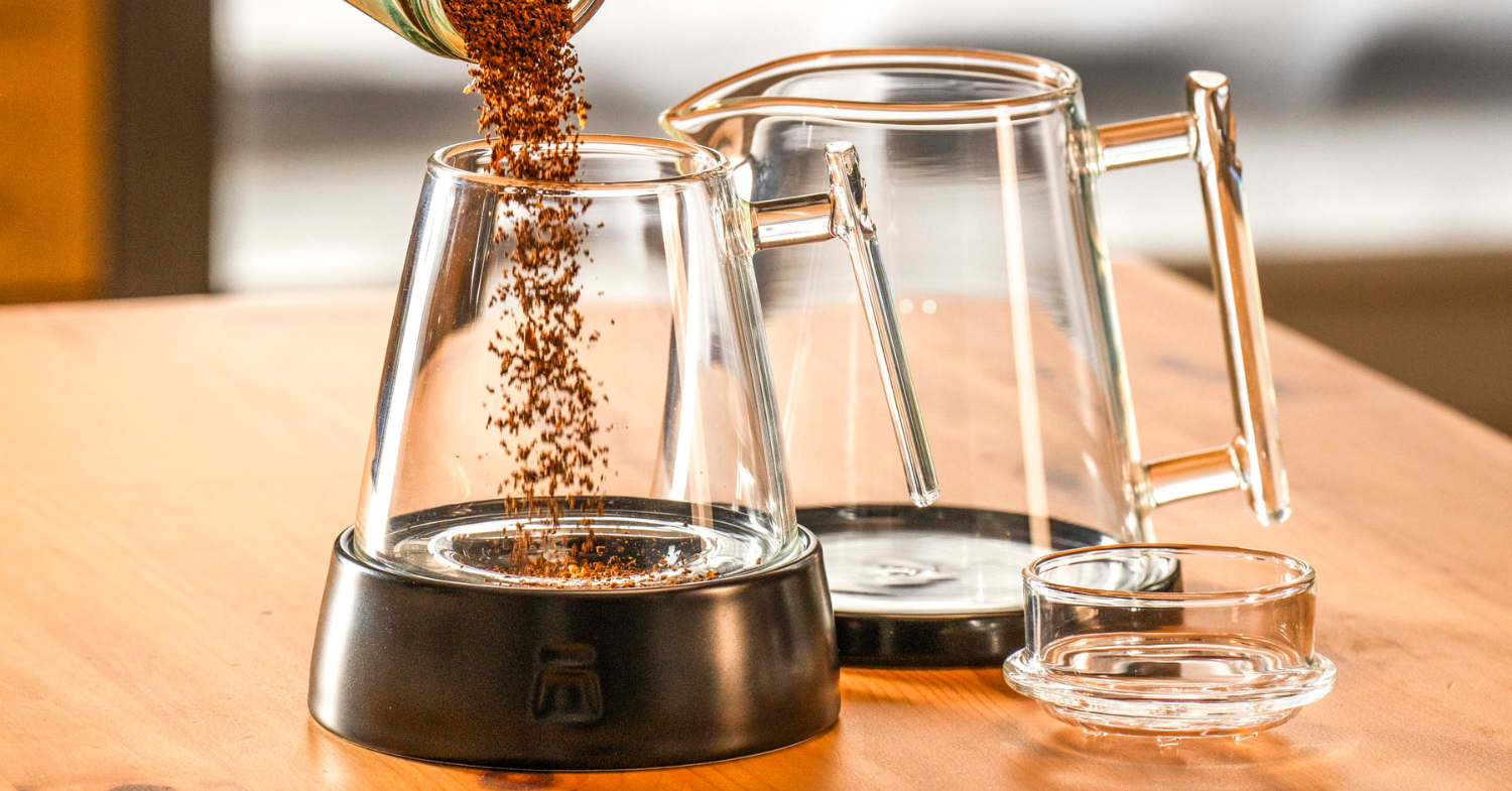 Pure Over The All Glass Pour Over Coffee Maker