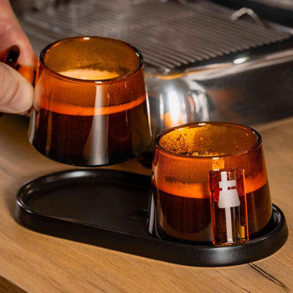 Amber Espresso Cup Set