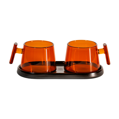 Amber Espresso Cup Set