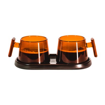 Amber Espresso Cup Set