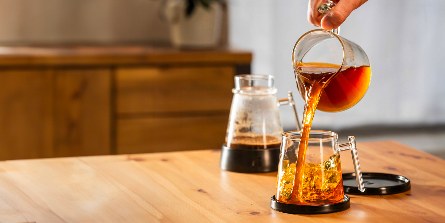 Pure Over - The All Glass Pour Over Coffee Maker