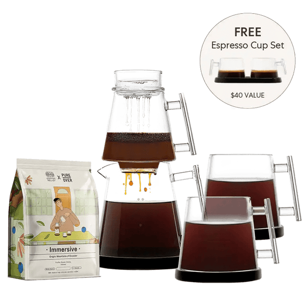 Signature Brew Kit for 2 Gift Set - Pure Over-POM-BK-B_2M_C