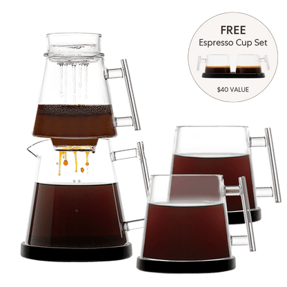 Signature Brew Kit + 2 Mugs + Gift - Pure Over - POM-BK-B_2M_G